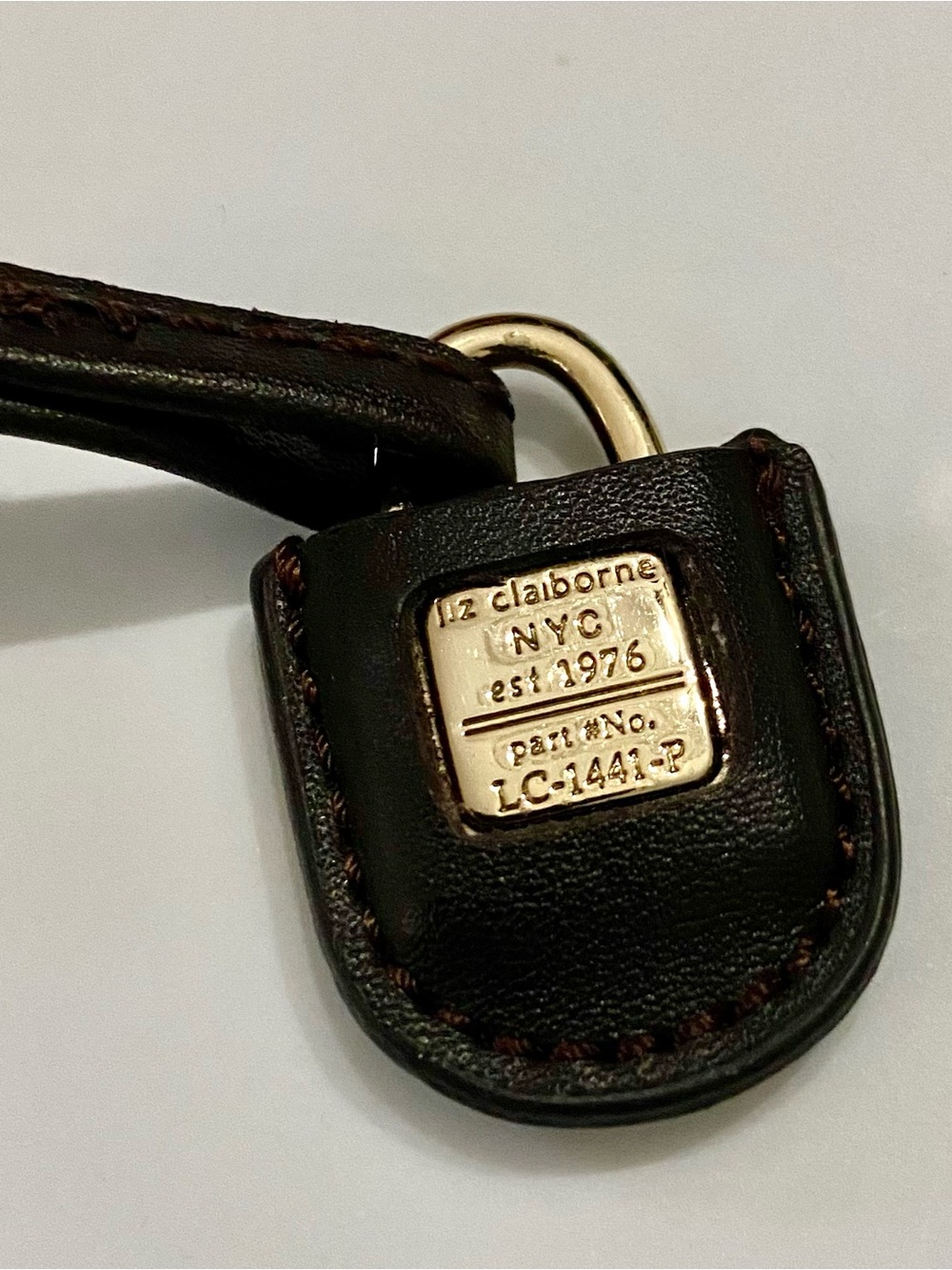 Stunning, 2-Way Silver Liz Claiborne Handbag Charm -Key Chain